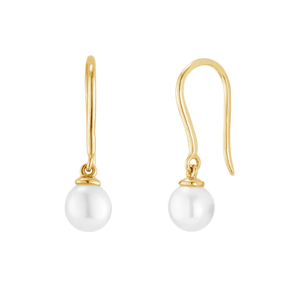 Minimalist Jewelry For Women 925 Sterling Silver 14k Gold Plated Fishhook Pearl Earrings
Minimalist Jewelry For Women 925 Sterling Silver 14k Gold Plated Fishhook Pearl Earrings
