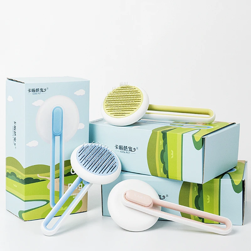 Wholesale Custom Pet Grooming Brush Self Cleaning Dog Cat Brush Remove Dog Hairs Pet Comb, Blue,pink,green
Wholesale Custom Pet Grooming Brush Self Cleaning Dog Cat Brush Remove Dog Hairs Pet Comb, Blue,pink,green