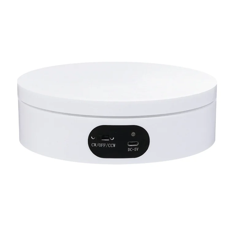 Mini Hot ND120 USB Automatic Rotating Camera Table Hand-Made Panoramic Display Table Turntable
Mini Hot ND120 USB Automatic Rotating Camera Table Hand-Made Panoramic Display Table Turntable