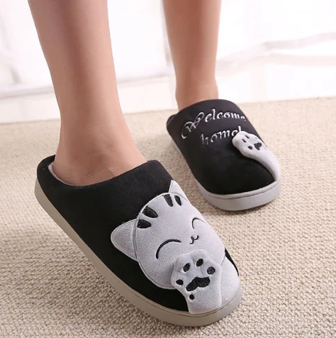 Home female floor women's shoes cotton ladies indoor plush cute non-slip winter animal female slippers, Colorful
Home female floor women's shoes cotton ladies indoor plush cute non-slip winter animal female slippers, Colorful