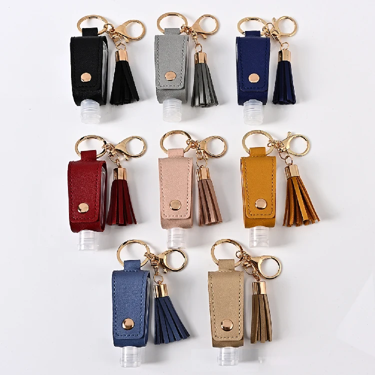 2022 Hot Sales Sac Hand Sanitizer Holder Keychain Soft Leather Keychain Charms, Customized color
2022 Hot Sales Sac Hand Sanitizer Holder Keychain Soft Leather Keychain Charms, Customized color