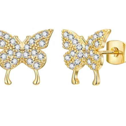 2021 Fashion 925 Sterling Silver Earrings Women's Earrings Butterfly Earrings For Woman, Picture shows
2021 Fashion 925 Sterling Silver Earrings Women's Earrings Butterfly Earrings For Woman, Picture shows