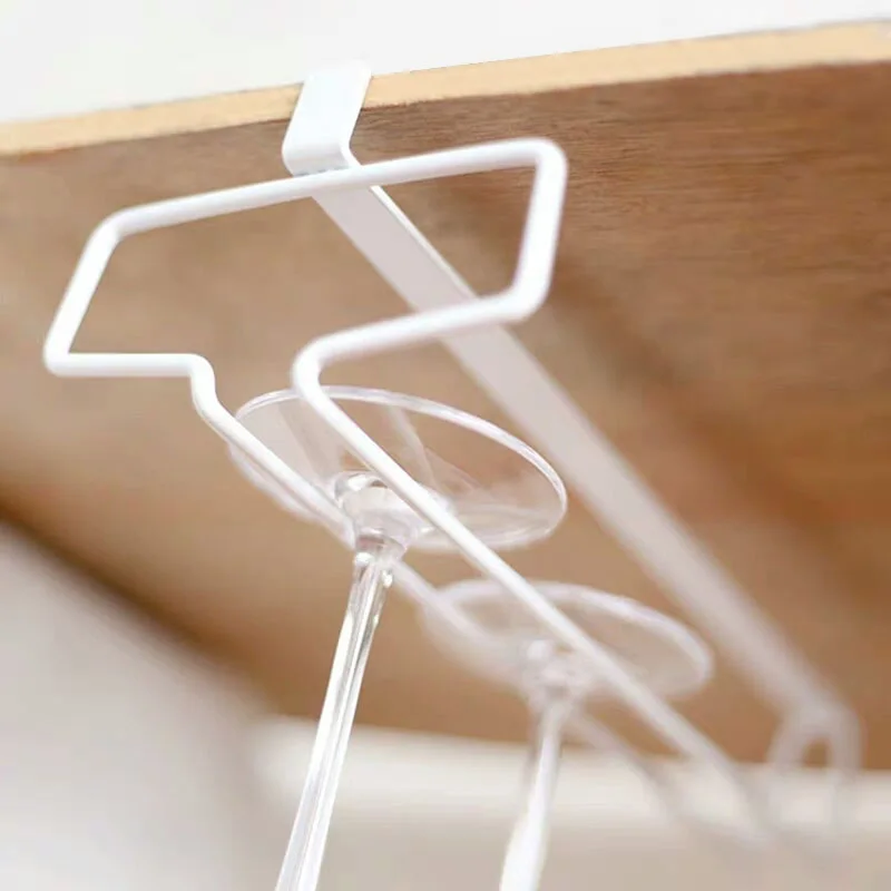 JX- cocktail glasses rack stemware holder crystal wine glass hanging shelf under bar kitchen cabinet no screw white
JX- cocktail glasses rack stemware holder crystal wine glass hanging shelf under bar kitchen cabinet no screw white