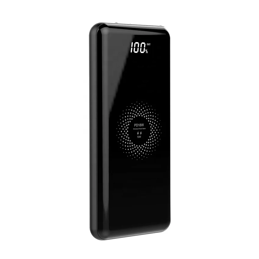 Best Seller Wireless Power bank PD 22.5W PD fast charger portable power bank MT-MT-1015W, Black
Best Seller Wireless Power bank PD 22.5W PD fast charger portable power bank MT-MT-1015W, Black