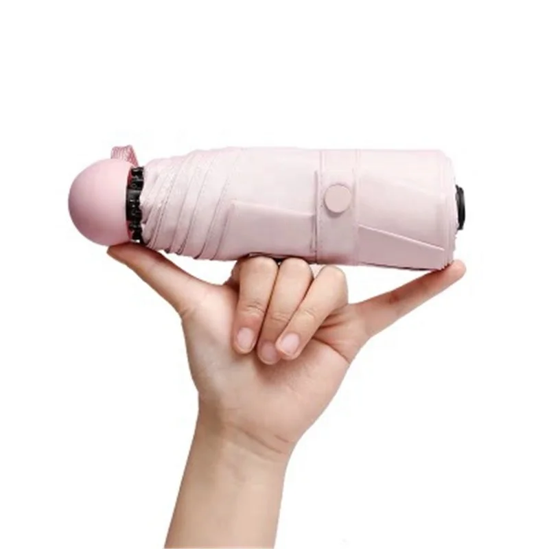 Colorful 5 Folding Mini Pocket Capsule Umbrella Women Portable Travel Umbrella, Pink/blue/green/purple/white/burgundy/dark green/black
Colorful 5 Folding Mini Pocket Capsule Umbrella Women Portable Travel Umbrella, Pink/blue/green/purple/white/burgundy/dark green/black