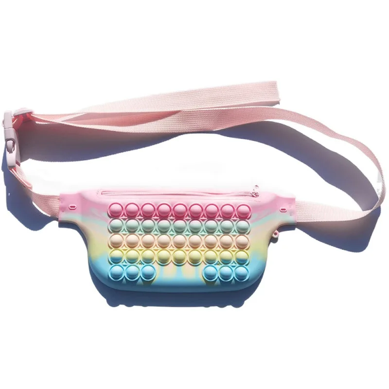 DD455 Push Bubble Messenger Knapsack Waist Pack Shoulder Bag Press Sensory Coin Bags Fidget Rainbow Sport Waist Bag
DD455 Push Bubble Messenger Knapsack Waist Pack Shoulder Bag Press Sensory Coin Bags Fidget Rainbow Sport Waist Bag