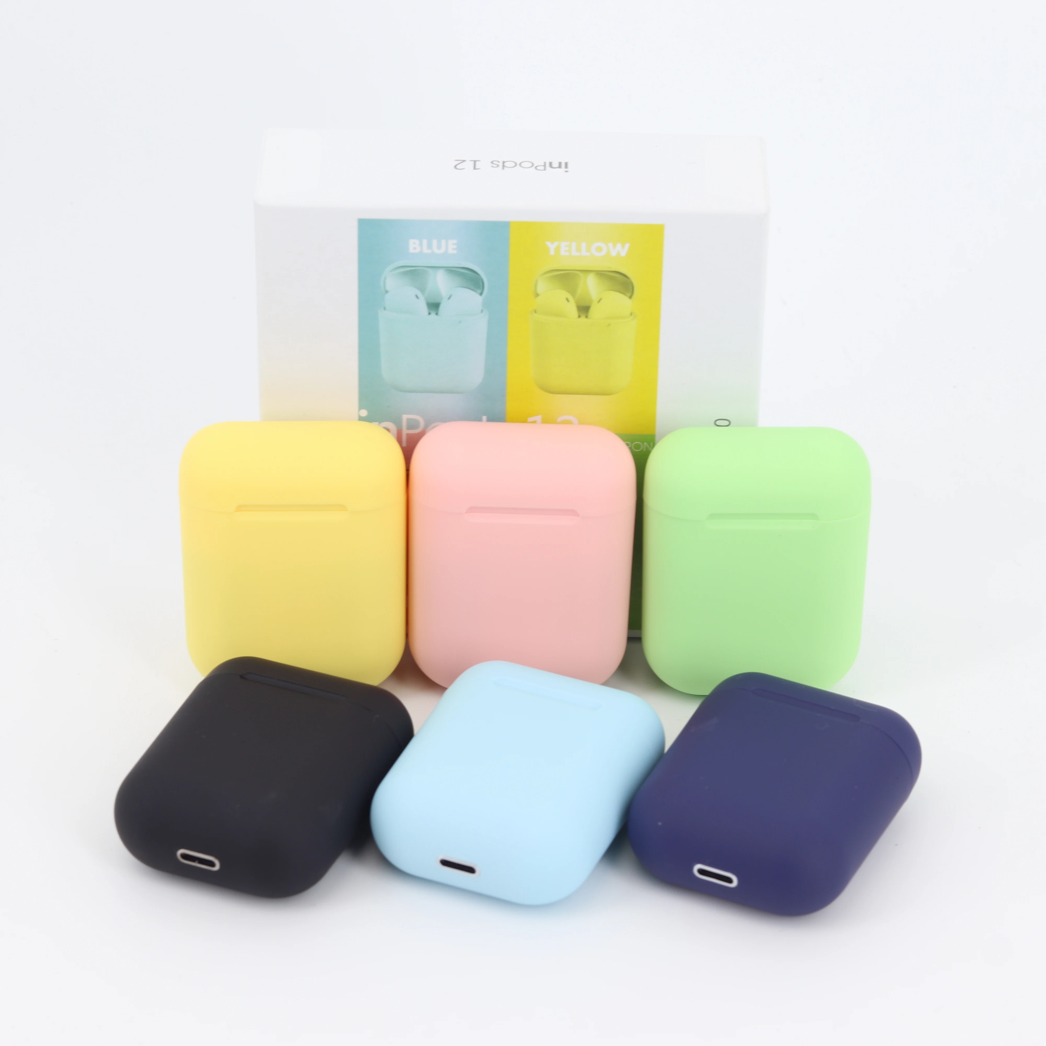 2020 Amazon top seller Macarons i12 TWS V5.0 sport wireless headphones bluetooth headset
2020 Amazon top seller Macarons i12 TWS V5.0 sport wireless headphones bluetooth headset