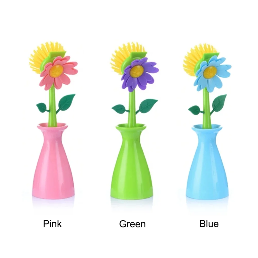 FY Sink Stove Cleaning Brush Washing Bowl Scrubber Home Decor Multi-funtion PP+TPR Long Handle Purple Flower Shape Kitchen, Pink, blue, green
FY Sink Stove Cleaning Brush Washing Bowl Scrubber Home Decor Multi-funtion PP+TPR Long Handle Purple Flower Shape Kitchen, Pink, blue, green