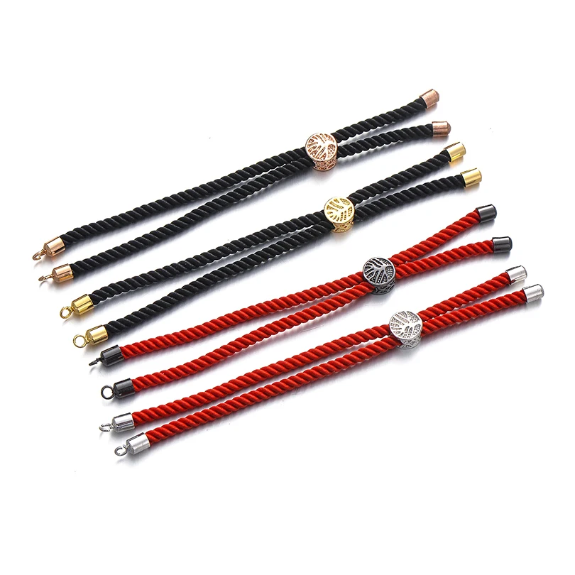 Bracelets DIY Handmade Accessories Copper parts Adjustable Extender Chains for Jewelry Making Black Red Rope Chain
Bracelets DIY Handmade Accessories Copper parts Adjustable Extender Chains for Jewelry Making Black Red Rope Chain