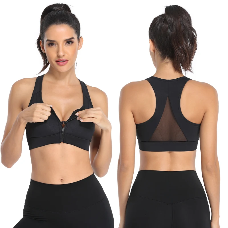 Front Zipper Sports Bra Plus Size Yoga Push Up Cup Bra Tank Tops Ladies Women, Blue,black,plum
Front Zipper Sports Bra Plus Size Yoga Push Up Cup Bra Tank Tops Ladies Women, Blue,black,plum
