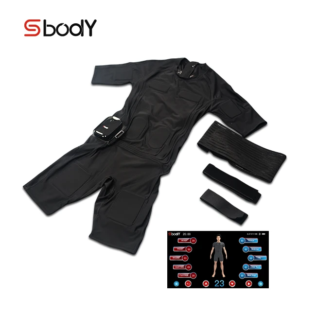 Can be used for 5 year! Electric Muscle Stimulator Suit/ ems suit wireless for home or gym trainer
Can be used for 5 year! Electric Muscle Stimulator Suit/ ems suit wireless for home or gym trainer