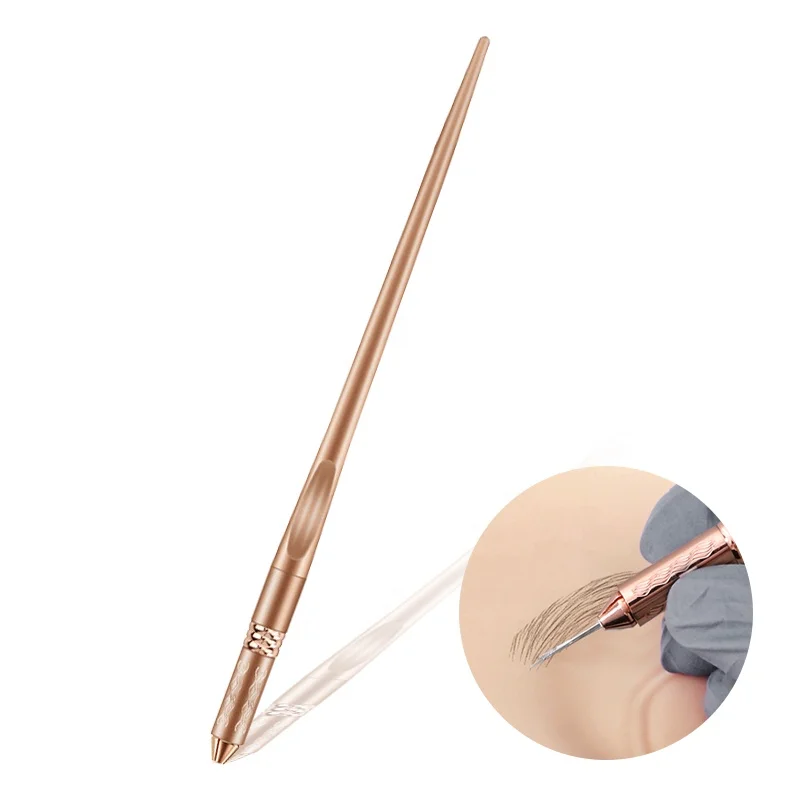 Hot Sale Pmu Tools Eyebrow Shading Waterproof Eyebrow Manual Microblading Pen, Gold
Hot Sale Pmu Tools Eyebrow Shading Waterproof Eyebrow Manual Microblading Pen, Gold