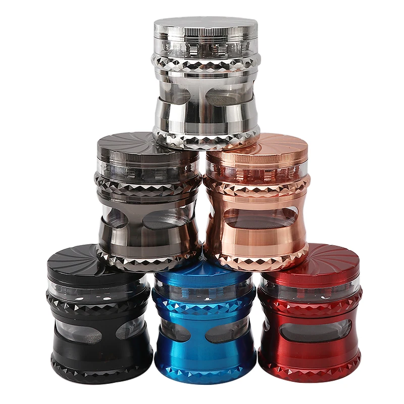 New High Quality Metal Herb Grinder 70mm 4 piece Customize Smoking Accessories Herb Grinder
New High Quality Metal Herb Grinder 70mm 4 piece Customize Smoking Accessories Herb Grinder
