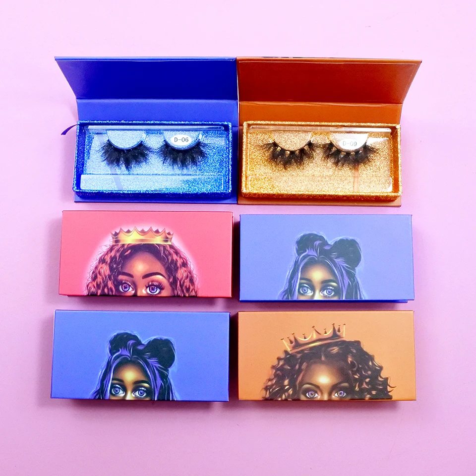 Newest Real Mink Eyelashes Boxes With Custom Logo Luxury Fluffy Mink Lashes Customized Packaging Box
Newest Real Mink Eyelashes Boxes With Custom Logo Luxury Fluffy Mink Lashes Customized Packaging Box