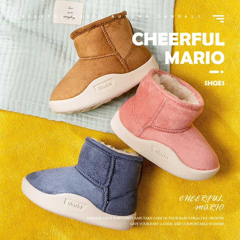 Children's short boots winter baby snow boots boys new baby cotton shoes girls winter shoes plus velvet non-slip
Children's short boots winter baby snow boots boys new baby cotton shoes girls winter shoes plus velvet non-slip
