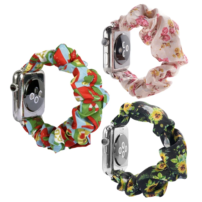 Christmas Scrunchie Fabric Wrist I Watch Bands Elastic Scrunchies Watch Band For Apple Watch Series 4 5 6
Christmas Scrunchie Fabric Wrist I Watch Bands Elastic Scrunchies Watch Band For Apple Watch Series 4 5 6