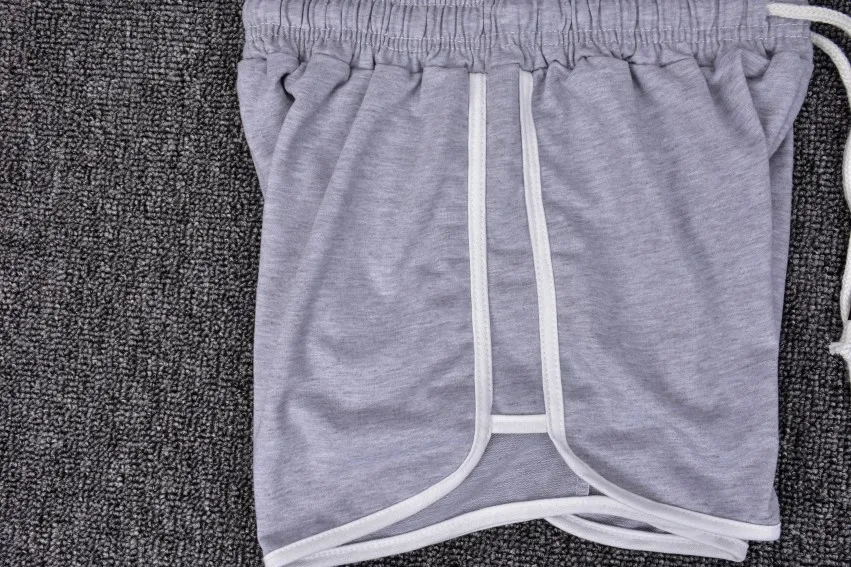 Hot sell  yoga wear summer plus size custom logo women beach shorts embroidery woman gym shorts