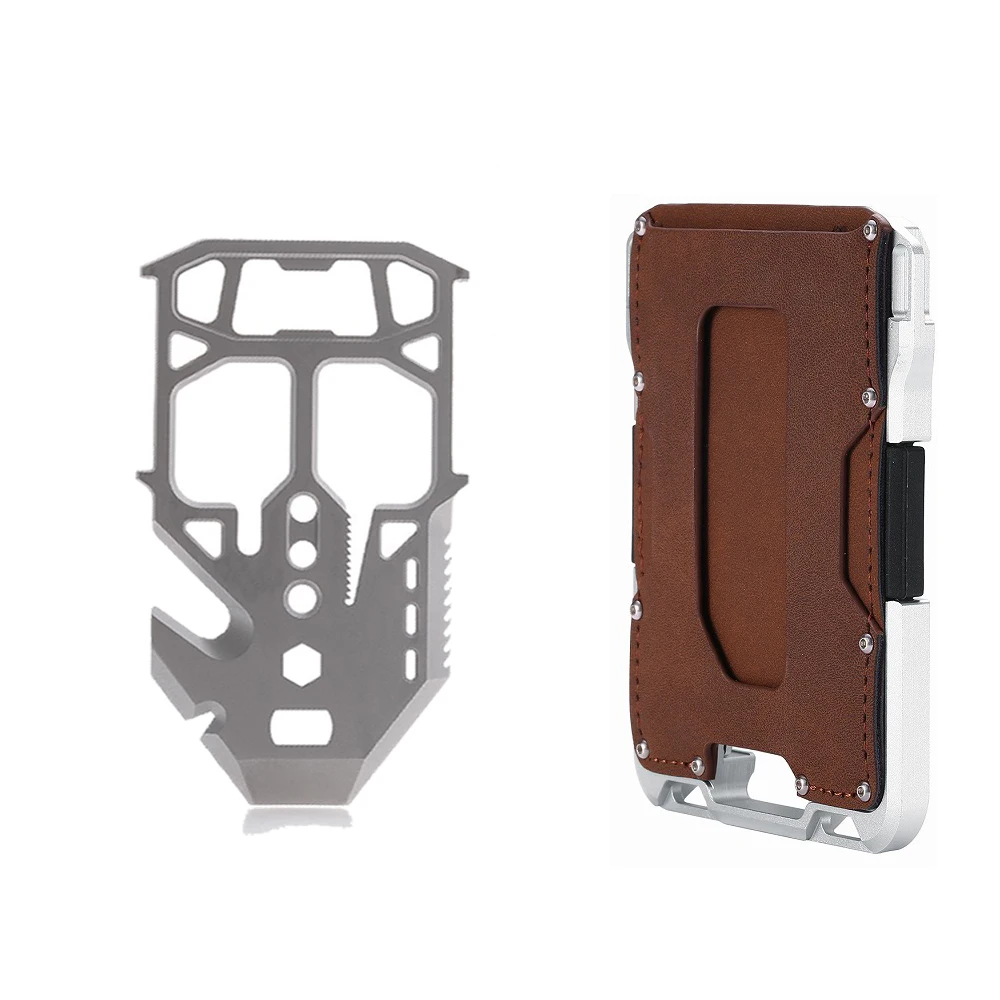 Men slim wallet with utility knife tactical wallet with wine opener ultra-thin business card case aluminum credit card holder
Men slim wallet with utility knife tactical wallet with wine opener ultra-thin business card case aluminum credit card holder