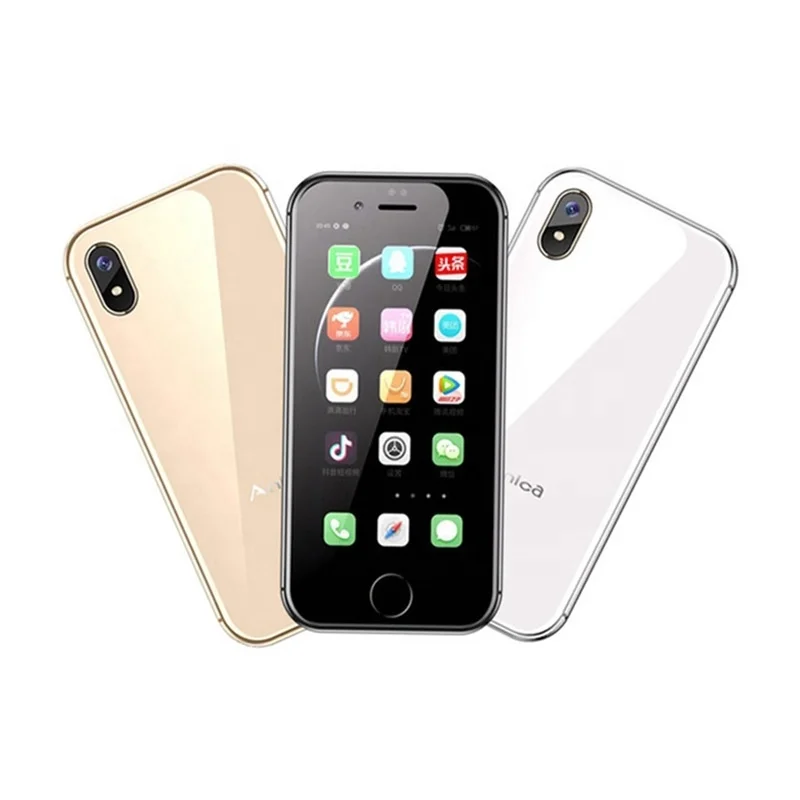 Original Anica i8 Mini Smartphone Android 6.0 2.45" WCDMA 3G WiFi GPS Speaker 1GB 8GB Celulares Mobile Support Google Store
Original Anica i8 Mini Smartphone Android 6.0 2.45" WCDMA 3G WiFi GPS Speaker 1GB 8GB Celulares Mobile Support Google Store