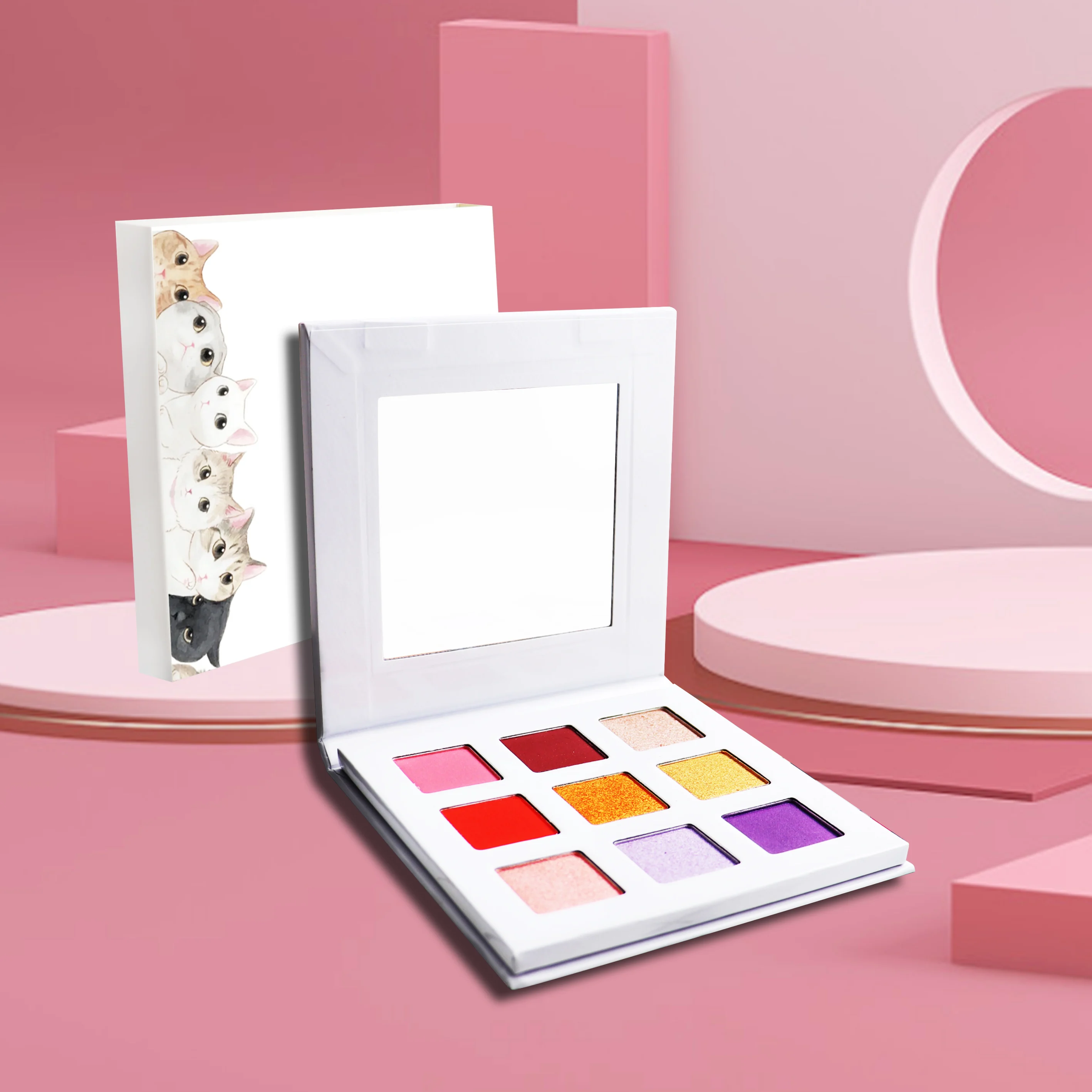 High Quality colored eyeshadow color mascara chrome eyeshadow palette eyeshadow palette private label
High Quality colored eyeshadow color mascara chrome eyeshadow palette eyeshadow palette private label