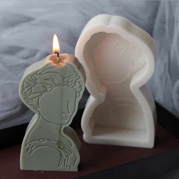 LOVE'N LV703C DIY sketch European-style Athens portrait candle simple wind scented candle silicone mold
LOVE'N LV703C DIY sketch European-style Athens portrait candle simple wind scented candle silicone mold