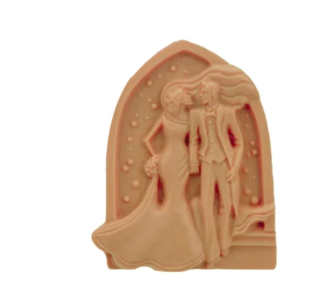 Exquisite 3D Bride Groom Couple Shape Silicone Mold Cake Decoration Baking Tools Men Women Soap Candle Mold, Pink
Exquisite 3D Bride Groom Couple Shape Silicone Mold Cake Decoration Baking Tools Men Women Soap Candle Mold, Pink