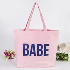 High quality cheap eco-friendly custom logo canvas cotton tote bag