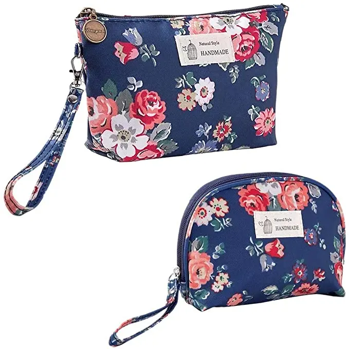 Qetesh Travel Cosmetic Bags Portable Waterproof Cosmetic Bag And Case Pouch Purse Coin Bag For Women And Girls, As picture
Qetesh Travel Cosmetic Bags Portable Waterproof Cosmetic Bag And Case Pouch Purse Coin Bag For Women And Girls, As picture