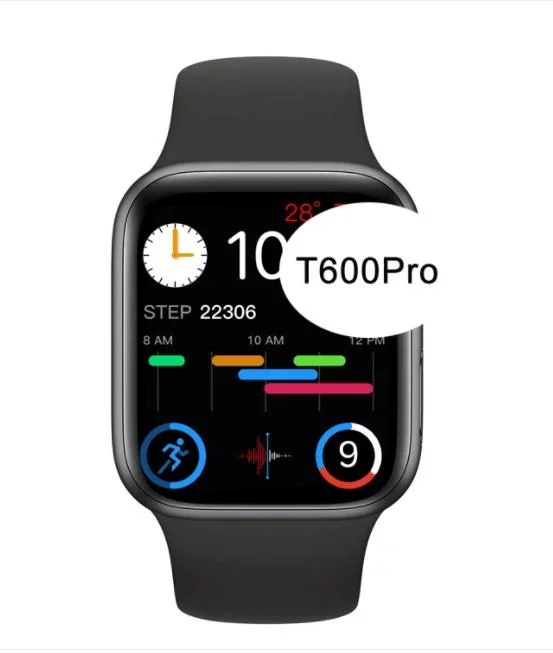 Wholesale T600 PRO Series 6 Watch with Button Rotate Bt Call and Dial Heart Rate Fitness Watch
Wholesale T600 PRO Series 6 Watch with Button Rotate Bt Call and Dial Heart Rate Fitness Watch