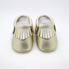 Wholesale High Quality Fashion soft sole classic Fringe baby moccasins Shoes Genuine Cow Leather baby Shoes for toddlers