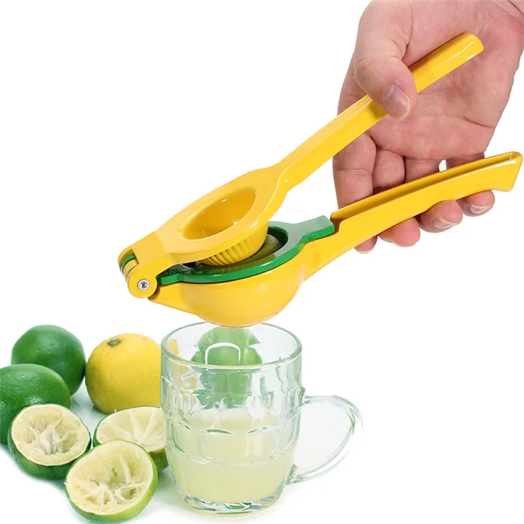 AA157 Premium Quality Metal Lemon Lime Squeezer Kitchen Tools Manual Citrus Press Handheld Aluminum Alloy Lemon Juicer Press, Yellow green
AA157 Premium Quality Metal Lemon Lime Squeezer Kitchen Tools Manual Citrus Press Handheld Aluminum Alloy Lemon Juicer Press, Yellow green