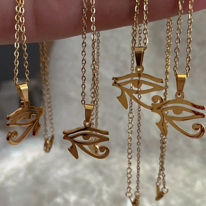 Hip hop 18K gold plated hollow turkish evil eye pendant egyptian pharaoh necklace
Hip hop 18K gold plated hollow turkish evil eye pendant egyptian pharaoh necklace
