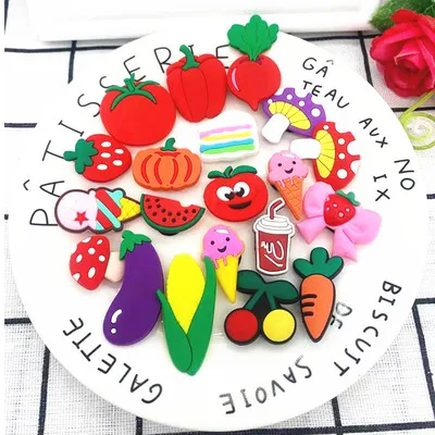 2021 Wholesale vegetables Custom Designer PVC Shoes Accessories Kid Clog Decoration Charms jibit Croc Shoes Charm, As picture
2021 Wholesale vegetables Custom Designer PVC Shoes Accessories Kid Clog Decoration Charms jibit Croc Shoes Charm, As picture