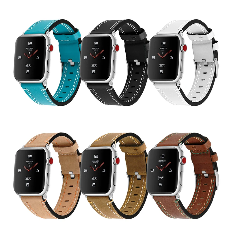 Elegant Design Matte Leather Watch Bands Strap for Apple Watch for iWatch Band 38mm 40mm 42mm 44mm
Elegant Design Matte Leather Watch Bands Strap for Apple Watch for iWatch Band 38mm 40mm 42mm 44mm