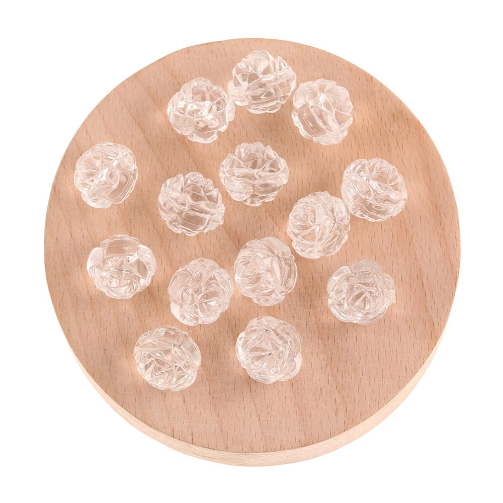 Loose Beads Cordial Design 16x16mm 280Pcs Acrylic Beads Hand Made DIY Making Flower Shape Earring Findings Clear Bead Jewelry
Loose Beads Cordial Design 16x16mm 280Pcs Acrylic Beads Hand Made DIY Making Flower Shape Earring Findings Clear Bead Jewelry
