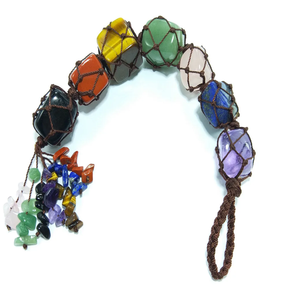 Fashion Wristband Chakra Raw Natural Stone Bracelets Yoga Healing Quartz Crystal Bracelet Hand Chain, As shown
Fashion Wristband Chakra Raw Natural Stone Bracelets Yoga Healing Quartz Crystal Bracelet Hand Chain, As shown