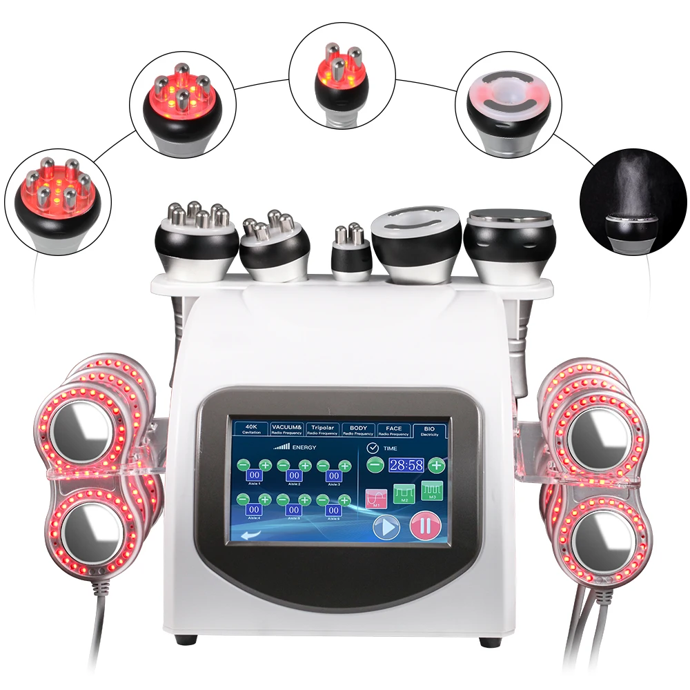 40K HZ ultrasonic cavitation machine lipo cavitation slimming machine ultrasonic cavitation machine 6 in 1
40K HZ ultrasonic cavitation machine lipo cavitation slimming machine ultrasonic cavitation machine 6 in 1