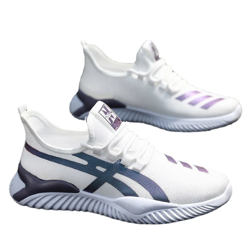 Casual sports shoes men's fashion trend summer mesh breathable running shoes lightweight soft sole student shoes, As picture
Casual sports shoes men's fashion trend summer mesh breathable running shoes lightweight soft sole student shoes, As picture