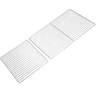 Barbecue Wire Mesh, Stainless Steel BBQ Grill Mat, Multifunction Grill Cooking Grid Grate