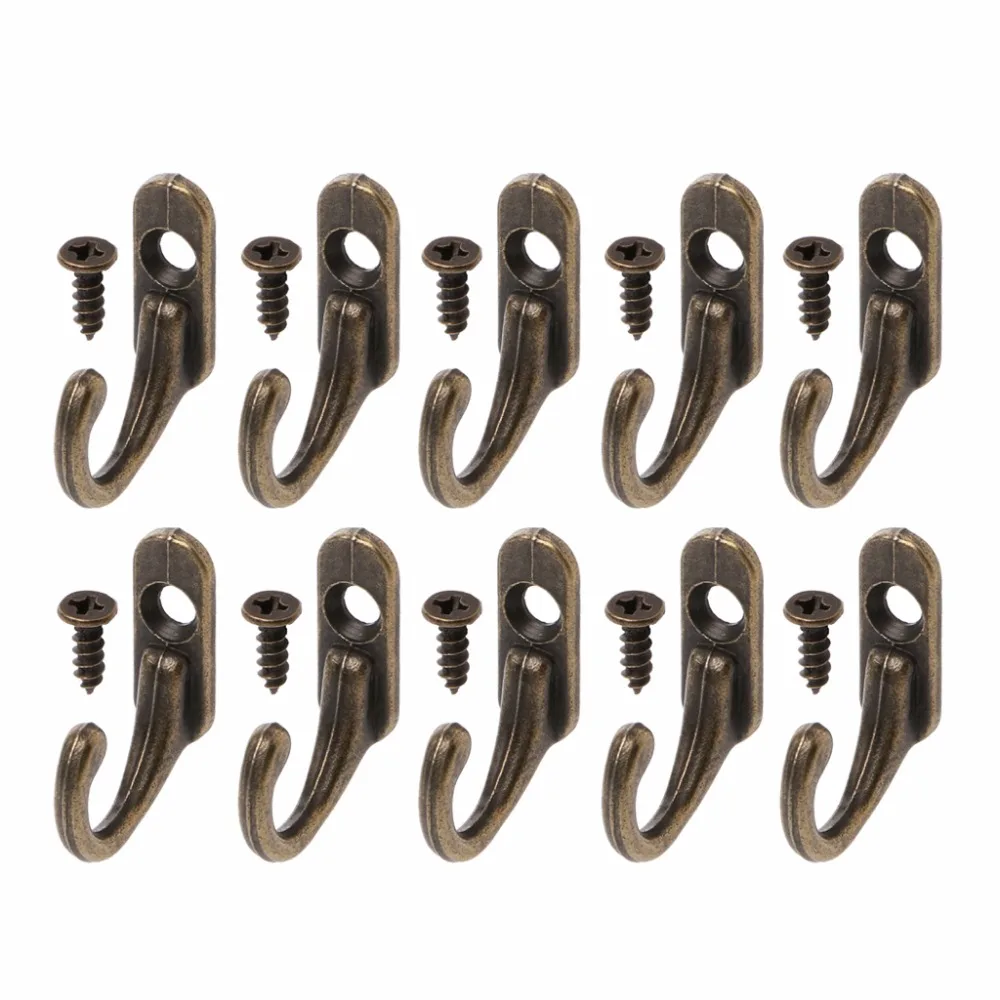 10x Zinc Alloy Antique Wall Mounted Hooks Key Holder Letter Rack Hanger Hanging, Bronze
10x Zinc Alloy Antique Wall Mounted Hooks Key Holder Letter Rack Hanger Hanging, Bronze