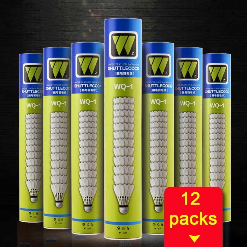 WHIZZ factory Supply badminton shuttlecock goose curving featherer badminton feather, Customization accepted
WHIZZ factory Supply badminton shuttlecock goose curving featherer badminton feather, Customization accepted