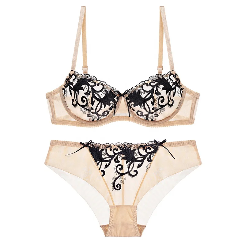 New Women Sexy Breathable Lace Bra and Panty Transparent Lingerie Set Fashion Female Underwear Sets Tree Color, Black, white, gray
New Women Sexy Breathable Lace Bra and Panty Transparent Lingerie Set Fashion Female Underwear Sets Tree Color, Black, white, gray