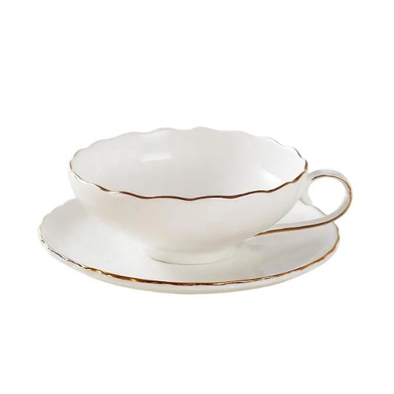 Ceramics Household European Style High Temperature Resistance Coffee Sets Light Luxury Eco-Friendly Washable Tea Sets, White
Ceramics Household European Style High Temperature Resistance Coffee Sets Light Luxury Eco-Friendly Washable Tea Sets, White