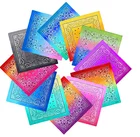 colorful paisley custom multifunctional bandana wholesale polyester bandana