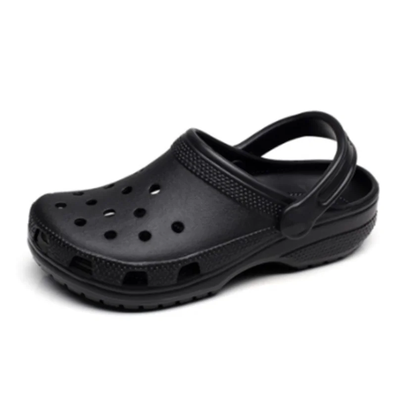 Hot Sale Resin Material High Quality Colorful Men Sandals Slippers Women Couple Summer Beach Hole Shoes
Hot Sale Resin Material High Quality Colorful Men Sandals Slippers Women Couple Summer Beach Hole Shoes