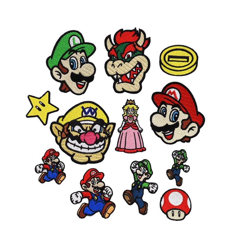 Ventralex custom mario hot sale 3d fashion clothing accessories hat bag cowboy iron on flower soft pvc embroidery patches
Ventralex custom mario hot sale 3d fashion clothing accessories hat bag cowboy iron on flower soft pvc embroidery patches