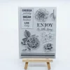 Rubber Clear Stamp for Card Making Decoration and Scrapbooking