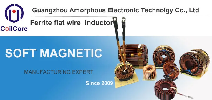 Customized Low Temperature Rise Flat Wire Inductor