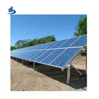 Ground pv solar panel energy bracket structure