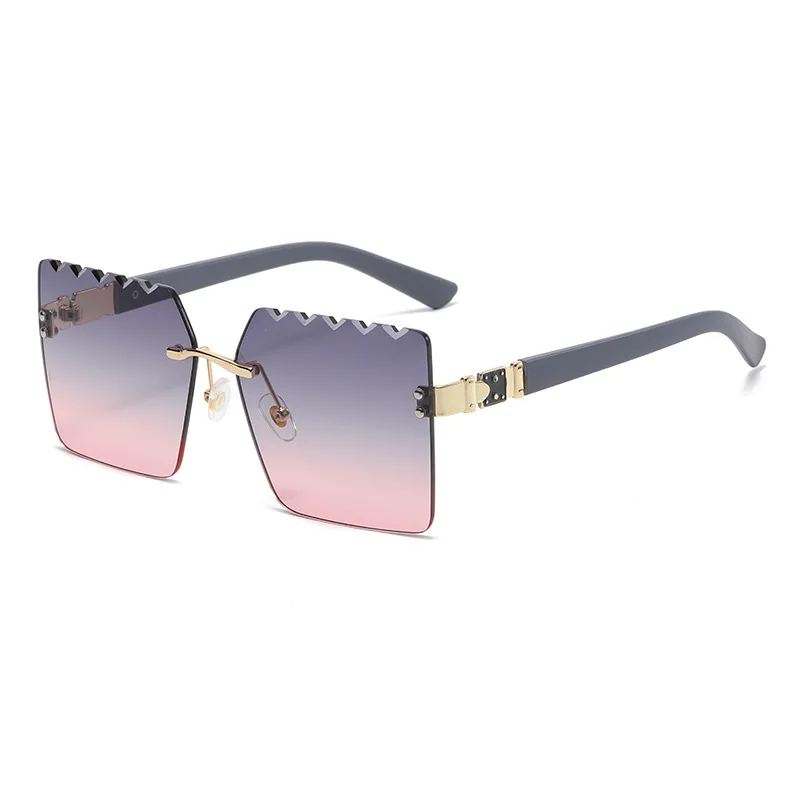 Best Selling 2022 Fashion Vintage Big Rimless Square sunglass Women Luxury Oversized sunglasses for men
Best Selling 2022 Fashion Vintage Big Rimless Square sunglass Women Luxury Oversized sunglasses for men